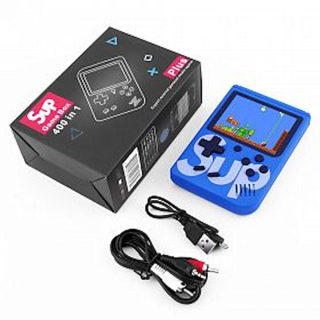 Mini Game Portátil 400 Jogos Retro Sup Game Box Mega Multicores